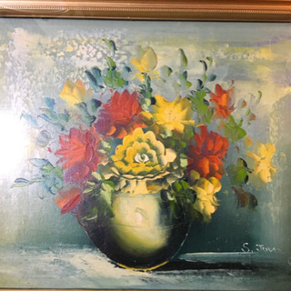 油絵 静物画【大幅値下げしました！】
