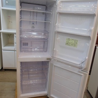 【販売終了しました。ありがとうございます。】SHARP　2ドア　270L　プラズマクラスター搭載　冷凍冷蔵庫　SJ-PD27Y　2014年製　中古品
