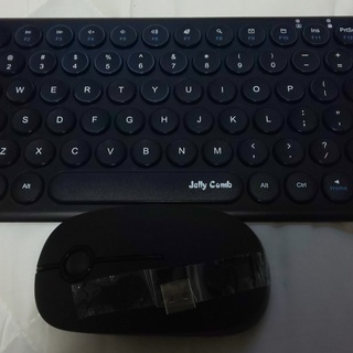 Jelly Comb ワイヤレスキーボード マウスセット 2.4...