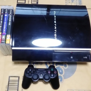 【動作品ジャンク】PS3本体 ソフト3本セット