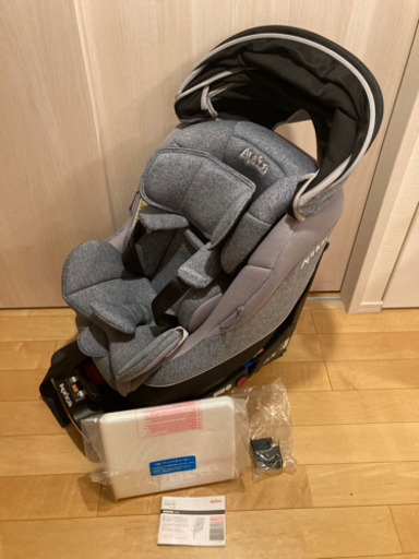 値下Aprica (アップリカ) 回転式チャイルドシート クルリラ ネイビー