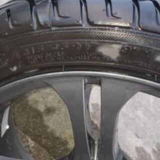 タイヤ・ホイール A MID シュナイダー SQ27 14インチ 5.5J ブリヂストン REGNO