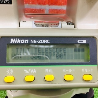 ニコン Nikon NE-20RC 電子セオドライト【リライズ野田愛宕店】【中古