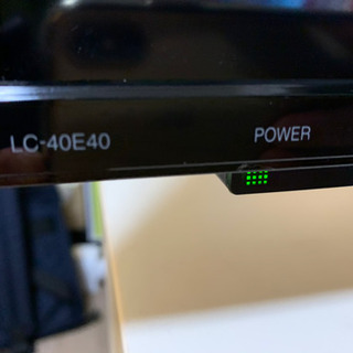【対応中】18年製 SHARP 40V型フルハイビジョン液晶テレビ　LC-40E40