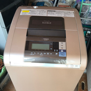 【名古屋市近郊配送可能】日立　ビートウォッシュ　洗濯乾燥機　BW-D10SV 10kg 2014年 名古屋市近郊配送可能】日立 ビートウォッシュ 洗濯乾燥機 BW-D10SV