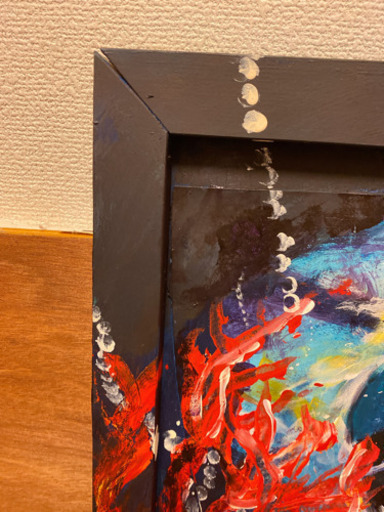 深海モチーフの創作イラスト絵画 大 お譲りします よっち 甲東中学校前の家具の中古あげます 譲ります ジモティーで不用品の処分