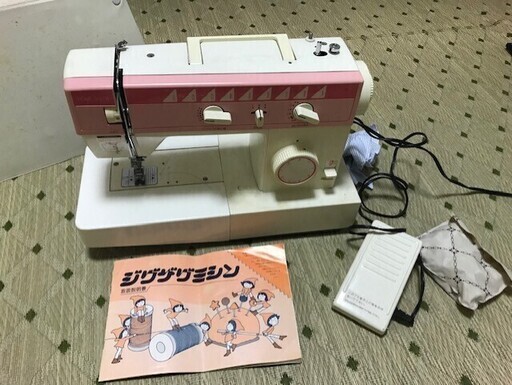 （売ります）ブラザーミシン　ジグザグミシン　zz3-8409　（再）