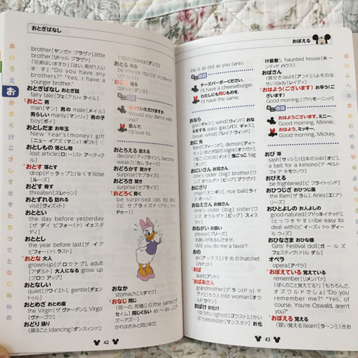 ミニー これ英語でなんていうの 英和 和英じてん Minnie How D チューリー 西新の語学 辞書の中古あげます 譲ります ジモティーで不用品の処分