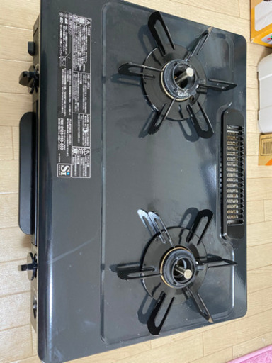 パロマ 2口ガスコンロ - キッチン家電 