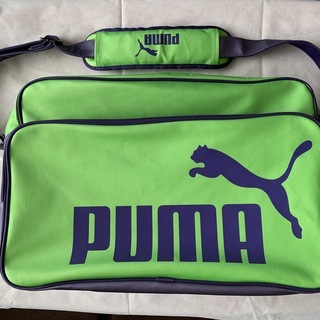 ②PUMA　プーマ　エナメルスポーツバッグ　Lサイズ