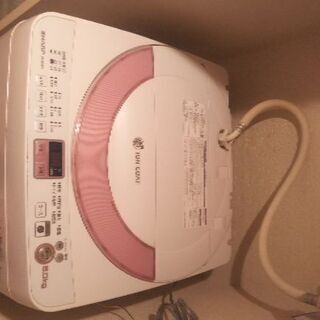 洗濯機6kg SHARP2014年