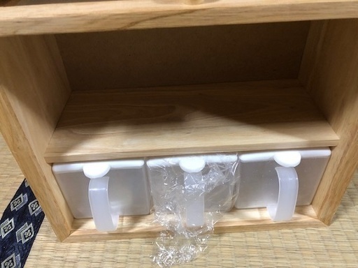 美品ニトリ木製調味料ホルダースパイスホルダー H N K 大崎の収納家具 食器棚 キッチン収納 の中古あげます 譲ります ジモティーで不用品の処分
