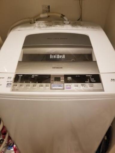 【引き取り先決定】日立 ビートウォッシュ 全自動洗濯機 bw90tve2 HITACHI  洗濯機 乾燥 9kg