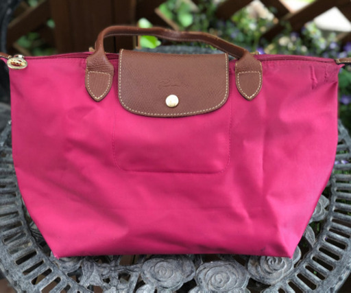 ロンシャン中古 可愛いピンクのトート のど 土浦の靴 バッグの中古あげます 譲ります ジモティーで不用品の処分