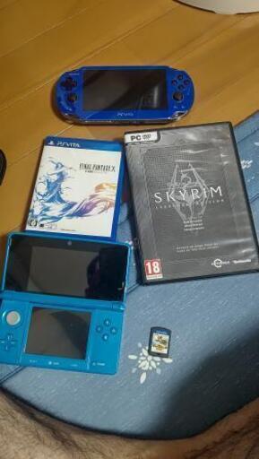 VITA本体３DS本体ソフト