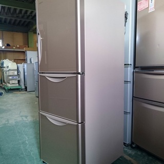 R1753) 日立 3ドア R-S2700FV (XN) 265L 自動製氷 真空チルド ガラス