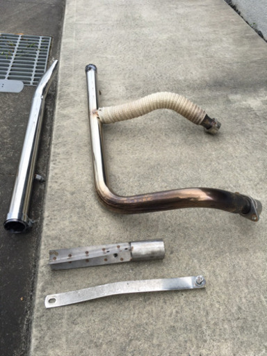 シャドウ400 フィッシュテールマフラー Webike | EASYRIDERS イージーライダース FLHスタイル2in1フィッシュ