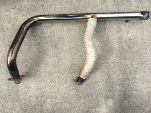 シャドウ400用 マフラー フィッシュテール