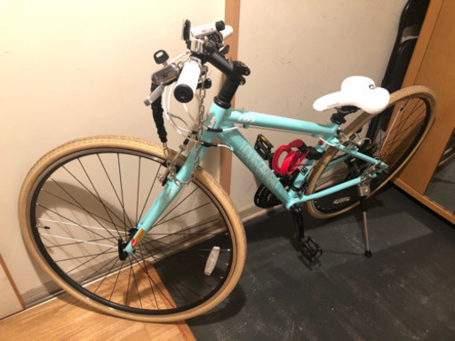 【品質保証期間あり】クロスバイク　ルイガノ セッター8.0 アクアマリンLOUIS GARNEAU setter8.0 aquamarine 370mm