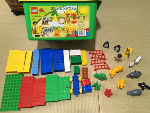 レゴデュプロ楽しいどうぶつえんlegoduplo ボックス フタ動物 Deck 武蔵野のおもちゃ ブロック の中古あげます 譲ります ジモティーで不用品の処分