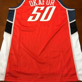 NBA シャーロット・ボブキャッツ ユニフォーム #50 エメカ・オカフォー NBA
