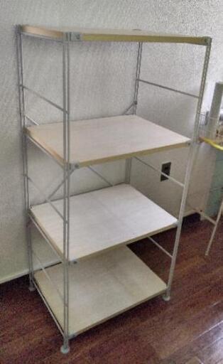 [美品・値下げ]無印良品スチールユニットシェルフ