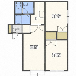 🔓【東区☆2LDK】車庫1台無料♪ペット飼育可♪エアコンついてます☆ - 不動産