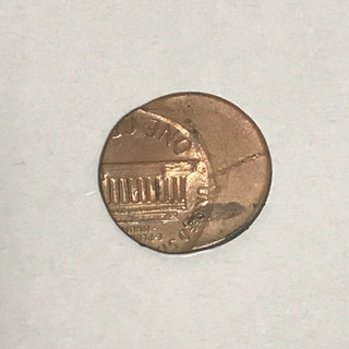 エラー銭（1セント貨幣）