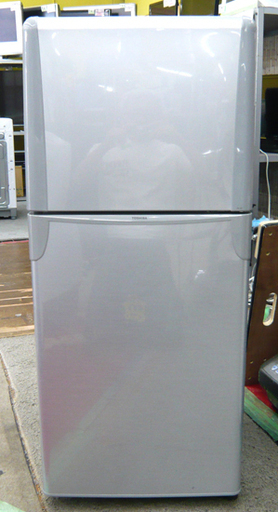 札幌 120L 2007年製 2ドア冷蔵庫 東芝 お手頃サイズ 100Lクラス シルバー