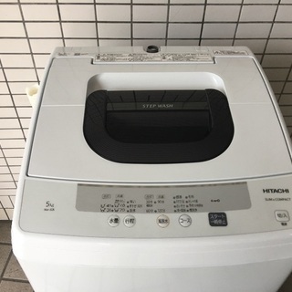 【新品】HITACHI 全自動洗濯機