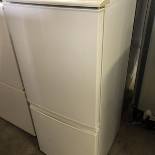 A0285 シャープ 2ドア冷蔵庫 137L