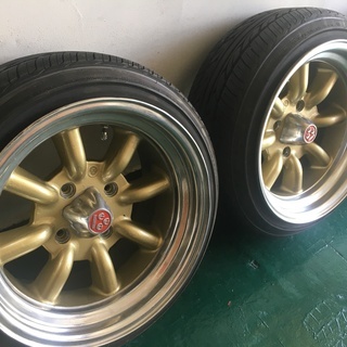 旧車ホイール・ワタナベ4本セット おまけ付き