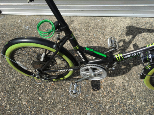 SOUL'd OUT！折り畳み自転車 モンスターエナジー 世界に1台の愛車を