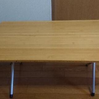 スノーピーク ワンアクションローテーブル竹