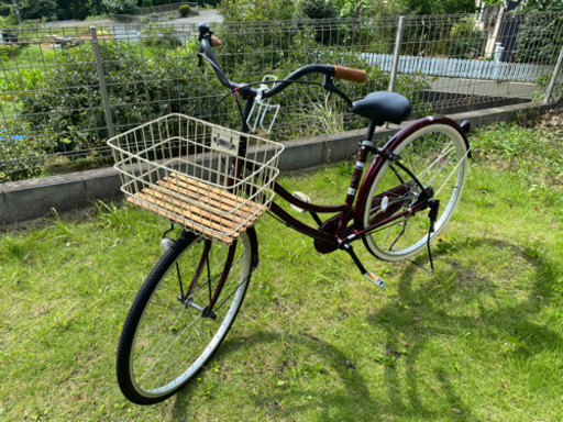 【パティオボックス】☆お取引完了☆サイモト自転車２６型・中古・配送要相談・程度良好。
