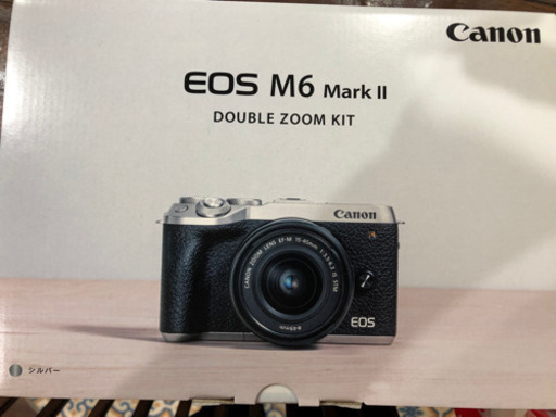 Canon EOS M6 MARK II Wズームキット