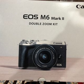 【EVF付属】Canon EOS M6 MARK II Wズームキット SL