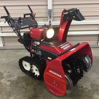 札幌市清田区発【動作良好!】ホンダ 除雪機 HSS970n クロスオーガ 9馬力