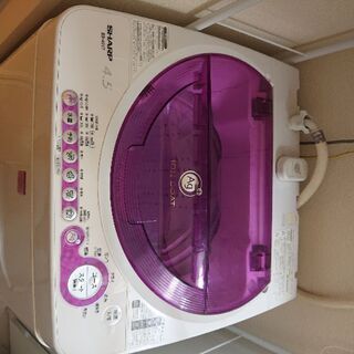 あげます☆  洗濯機 シャープ 4.5L   浜寺 堺市西区