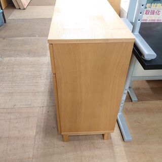 店舗同時販売中】MUJI|無印良品 木製キャビネット(大)タモ材【店頭