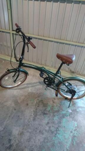 ☆20インチ折り畳み自転車 カゴ・空気入れセット☆