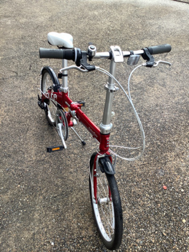 ダホン ルート 折りたたみ自転車 7段変速 購入2016年 譲渡書あり ダホン ルート 折りたたみ自転車 7段変速 購入2016年 譲渡書あり