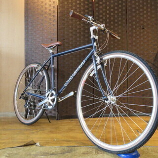 □LOUIS GARNEAU LGS-BTN ルイガノ 2014年 9速 ネイビー クロモリ