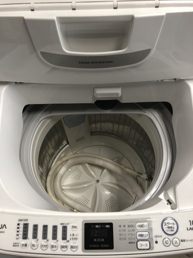 ☆中古 激安！！AQUA　洗濯機　１0ｋｇ　AQW-VZ10B　2014年製　￥20000