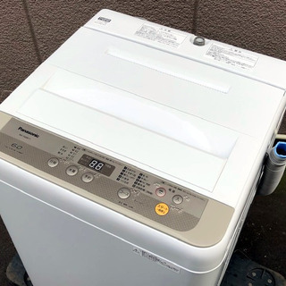 ㉟【6ヶ月保証付】18年製 美品 パナソニック 6kg 全自動洗濯機 NA 