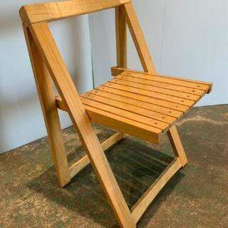 取引中は☆木製折り畳み椅子高さ72☆