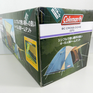 新品未開封品 コールマン 4～5人用 テント BC クロスドーム 270 2000017132 キャンプ ☆ PayPay(ペイペイ)決済可能 ☆ 札幌市 北区 屯田 