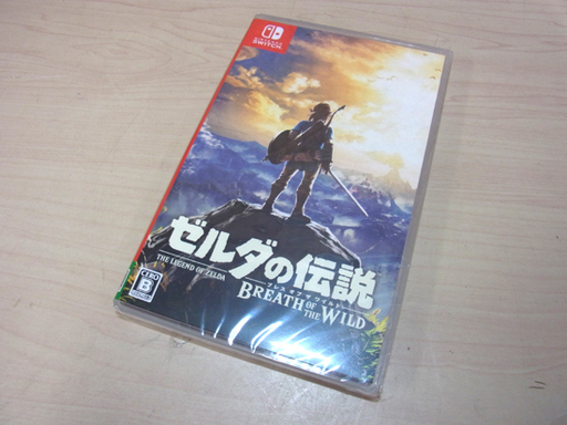 新品 任天堂 スイッチ ソフト ゼルダの伝説 BREATH OF THE WILD ブレス オブ ザ ワイルド
