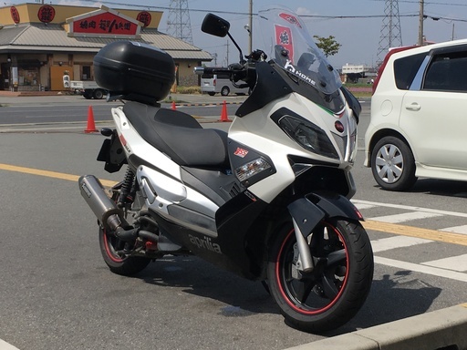 アプリリア SR MAX300　 車検2024.7まで　ETC、LED付