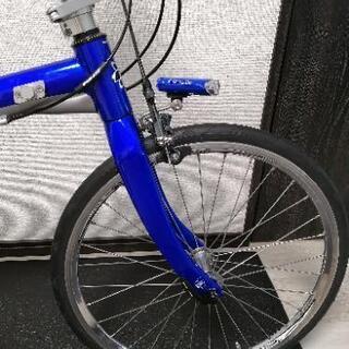 【折り畳み自転車】KHS　F-20RC　ブルーシルバー